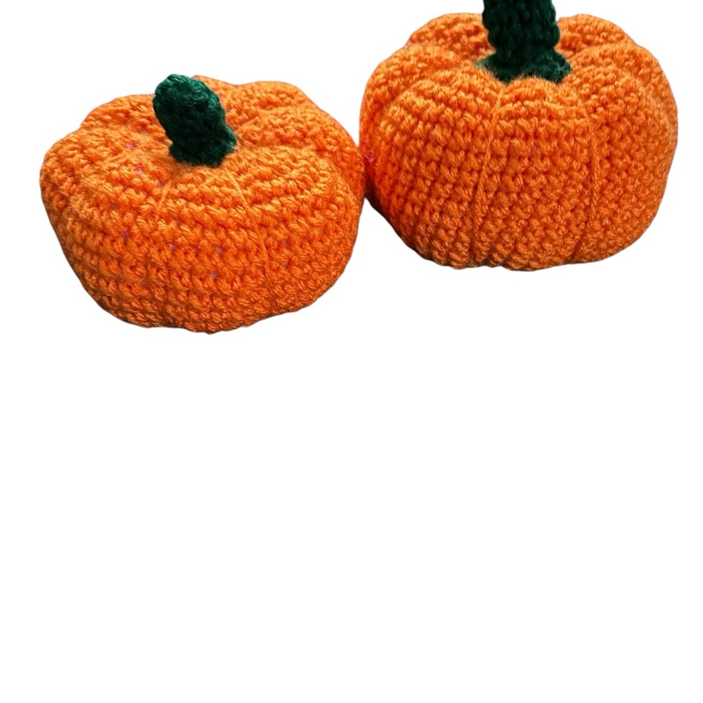 Handmade Crochet Pumpkins